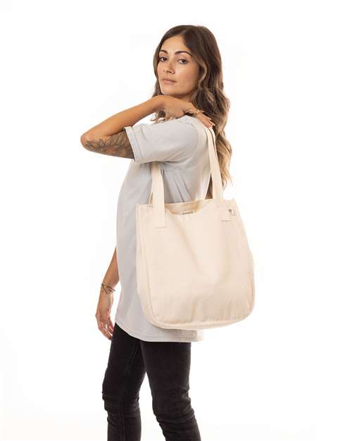 econscious EC8040 Organic Cotton Canvas Market Tote #color_NATURAL