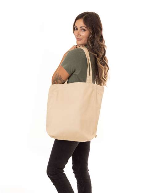 econscious EC8000 Organic Cotton Twill Everyday Tote #color_OYSTER