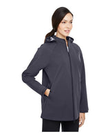 North End NE718W Ladies' City Hybrid Shell #color_CARBON