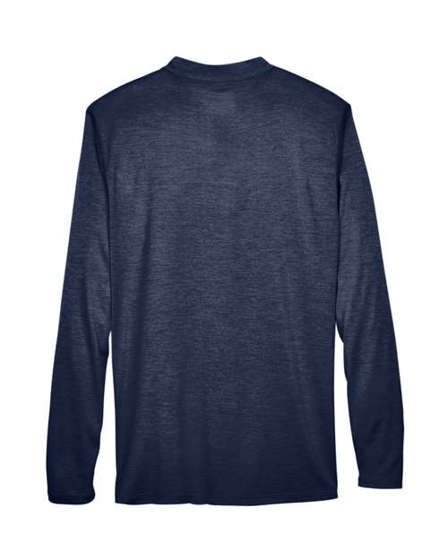 Core 365 CE401 Men's Kinetic Performance Quarter-Zip #color_CLASSC NVY/ CRBN