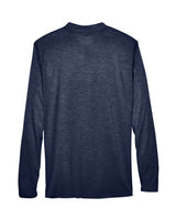 Core 365 CE401 Men's Kinetic Performance Quarter-Zip #color_CLASSC NVY/ CRBN