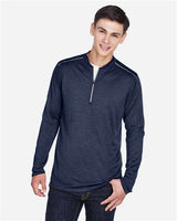 Core 365 CE401 Men's Kinetic Performance Quarter-Zip #color_CLASSC NVY/ CRBN
