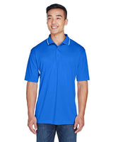 UltraClub 8406 Men's Cool & Dry Sport Two-Tone Polo #color_ROYAL/ WHITE