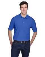 UltraClub 8540 Men's Whisper Piqu Polo #color_ROYAL