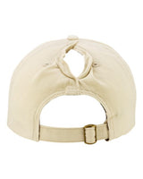 Infinity Her CASSIE Women's Pigment-Dyed with Fashion Undervisor Cap #color_Vanilla/ Longhorn