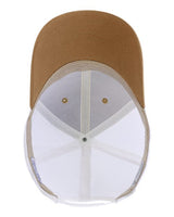 Infinity Her CHARLIE Women's Modern Trucker Cap #color_Caramel/ White