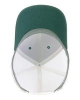 Infinity Her CHARLIE Women's Modern Trucker Cap #color_Emerald/ White