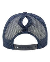 Infinity Her CHARLIE Women's Modern Trucker Cap #color_Dark Navy/ Navy