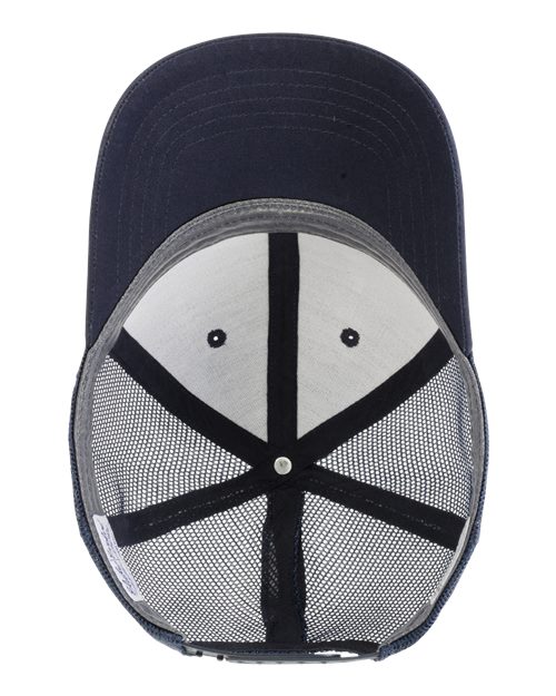 Infinity Her CHARLIE Women's Modern Trucker Cap #color_Dark Navy/ Navy