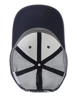 Infinity Her CHARLIE Women's Modern Trucker Cap #color_Dark Navy/ Navy