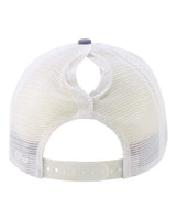 Infinity Her CHARLIE Women's Modern Trucker Cap #color_Violet/ White