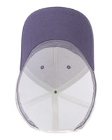 Infinity Her CHARLIE Women's Modern Trucker Cap #color_Violet/ White