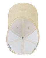 Infinity Her CHARLIE Women's Modern Trucker Cap #color_Vanilla/ White