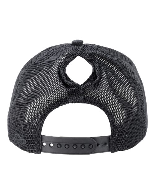 Infinity Her JO Women's Corduroy Cap #color_Black / Black Leopard/ Black