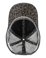 Infinity Her JO Women's Corduroy Cap #color_Black / Black Leopard/ Black