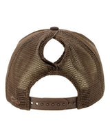 Infinity Her JO Women's Corduroy Cap #color_Chocolate/ Tonal Fawn/ Chocolate
