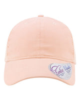 Infinity Her JO Women's Corduroy Cap #color_Pink Sorbet/ Floral/ Pink Sorbet