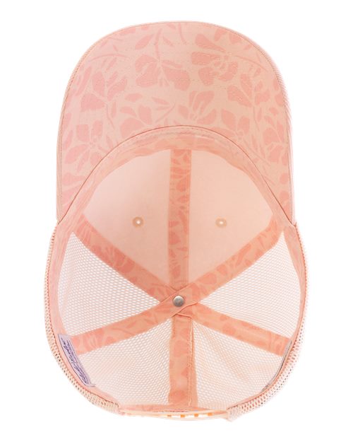 Infinity Her JO Women's Corduroy Cap #color_Pink Sorbet/ Floral/ Pink Sorbet