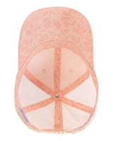 Infinity Her JO Women's Corduroy Cap #color_Pink Sorbet/ Floral/ Pink Sorbet