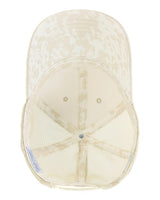 Infinity Her JO Women's Corduroy Cap #color_Vanilla/ Tonal Longhorn/ Vanilla
