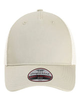Imperial X240M The Gambit Mesh Back Cap #color_Stone Khaki/ Stone