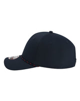 Imperial 7054 The Wingman Cap #color_Navy/ Navy/ Red