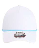 Imperial L5059 The Corral Cap #color_White/ Light Blue