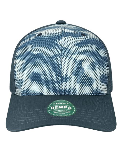 LEGACY REMPA Reclaim Mid-Pro Adjustable Cap #color_Navy Camo Dots