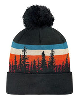 LOCALE GRNDSR Grand Recycled Beanie #color_Lodgepole/ Black
