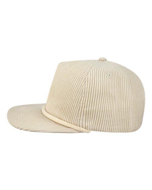 LOCALE WILSON Unstructured with Rope Cap #color_Ivory Corduroy