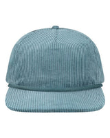 LOCALE WILSON Unstructured with Rope Cap #color_Lake Blue Corduroy