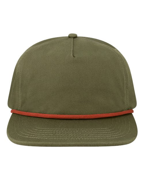 LOCALE WILSON Unstructured with Rope Cap #color_Olive Green