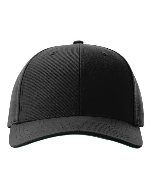 Richardson 512 Surge Snapback Cap #color_Black