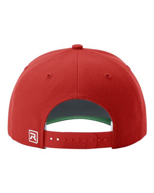 Richardson 512 Surge Snapback Cap #color_Red
