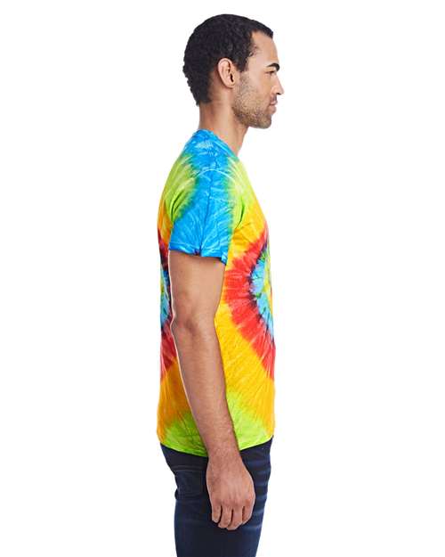 Tie-Dye CD100 Adult 5.4 oz., 100% Cotton T-Shirt #color_PASTEL NEON