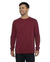Next Level N9000 Unisex French Terry Raglan Crew #color_CARDINAL