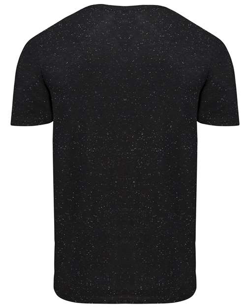 Threadfast Apparel 103A Men's Triblend Fleck Short-Sleeve T-Shirt #color_BLACK FLECK