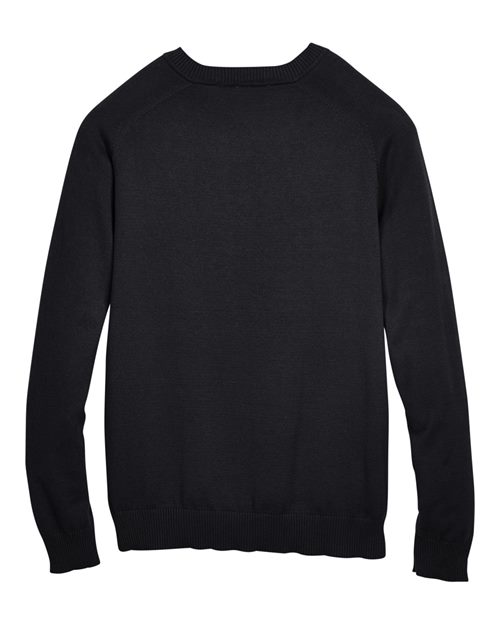 Devon & Jones D475 Men's V-Neck Sweater #color_BLACK