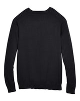 Devon & Jones D475 Men's V-Neck Sweater #color_BLACK