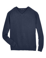 Devon & Jones D475 Men's V-Neck Sweater #color_NAVY