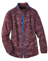 North End NE711W Ladies' Rotate Reflective Jacket #color_BURGNDY/ OLY BLU