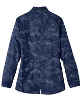 North End NE711W Ladies' Rotate Reflective Jacket #color_CLASSC NVY/ CRBN