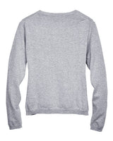 Devon & Jones D475W Ladies' V-Neck Sweater #color_GREY HEATHER