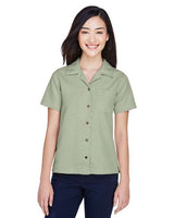 UltraClub 8981 Ladies' Cabana Breeze Camp Shirt #color_SAGE