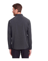North End NE500 Men's Borough Stretch Performance Shirt #color_CARBON
