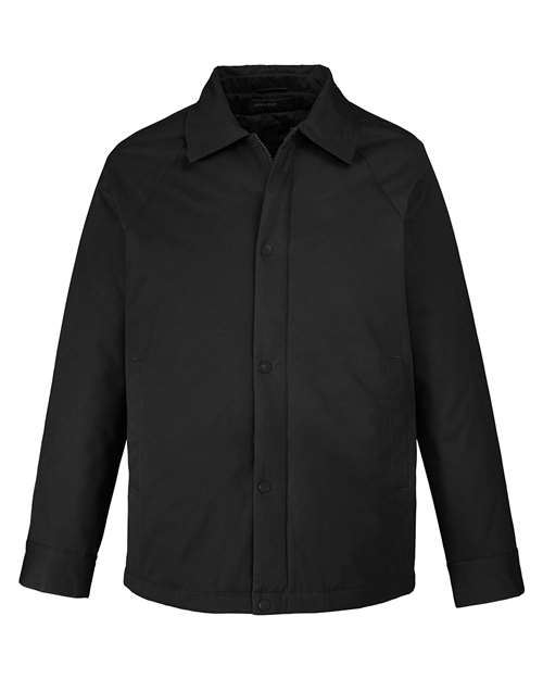 North End NE720 Adult Apex Coach Jacket #color_BLACK