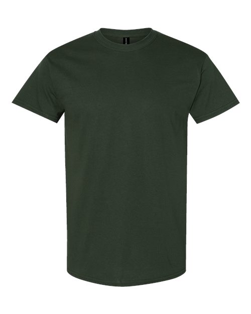 Gildan G500 Adult Heavy Cotton 5.3 oz. T-Shirt #color_FOREST GREEN
