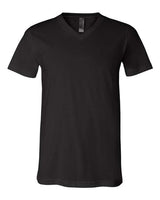 Bella + Canvas 3005 Unisex Jersey Short-Sleeve V-Neck T-Shirt #color_BLACK