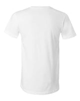 Bella + Canvas 3005 Unisex Jersey Short-Sleeve V-Neck T-Shirt #color_WHITE