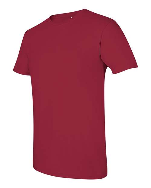 Gildan G640 Adult Softstyle 4.5 oz T-Shirt #color_CARDINAL RED